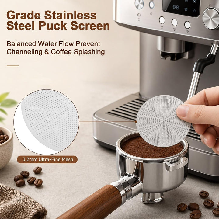 51mm Siebträger WDT Tool Aufgerüstet Espresso Nadel mit 8 Feinen Nadeln