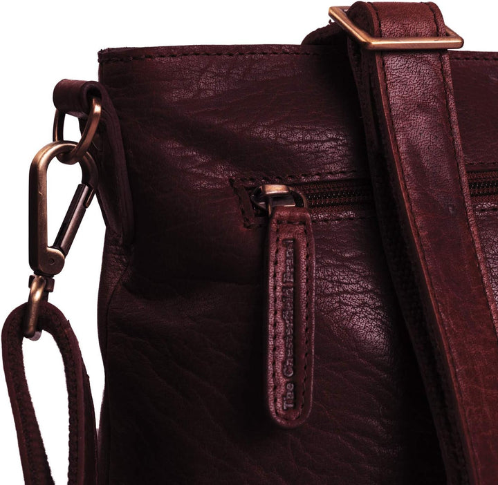 The Chesterfield Brand Antique Buff Annic Schultertasche Leder 30 cm