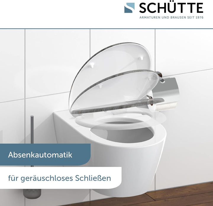 SCHÜTTE 82157 Duroplast WC-Sitz OFFLINE mit Absenkautomatik,, Offline