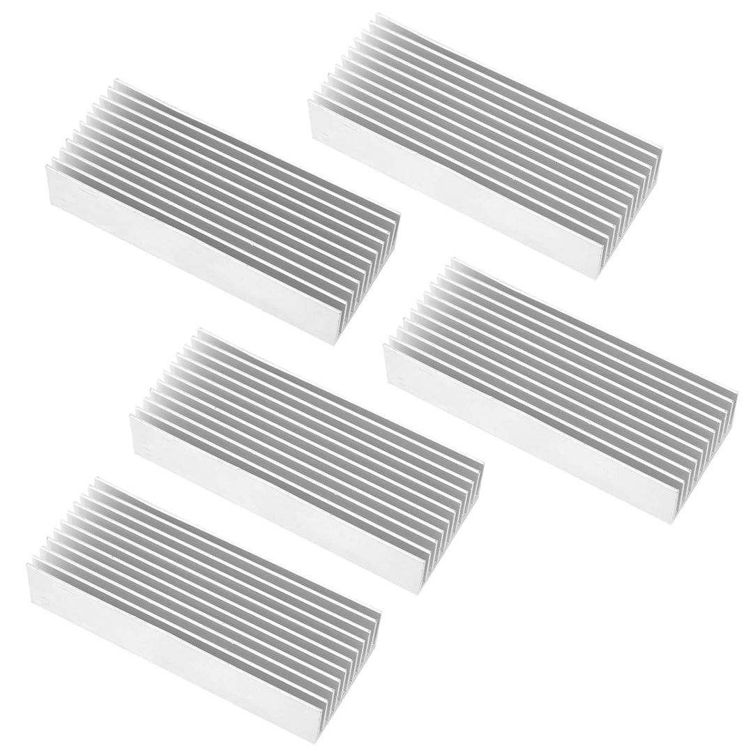 5-TLG. Kühlkörper Aluminium, Aluminiumkühlkörper für die Kühlung der CPU-Platine Wärmeableitende Tei