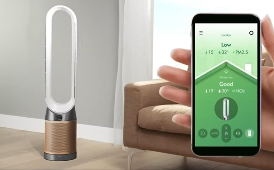 dyson TP09 Purifier Cool™ Formaldehyde Turmventilator, Luftreiniger, 40 W, HEPA H13, BT 4.0, WLAN, G