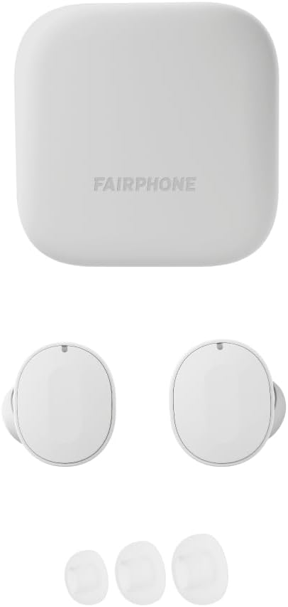 Fairphone Fairbuds True Wireless Earbuds v2 (ANC, Umgebungsmodus, 26 Std. Akkulaufzeit, Multipoint-B