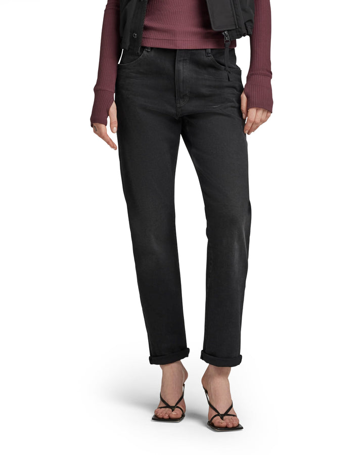 G-STAR RAW Damen Virjinya Slim Jeans 27W / 30L Schwarz (Jet Black B479-a814), 27W / 30L Schwarz (Jet