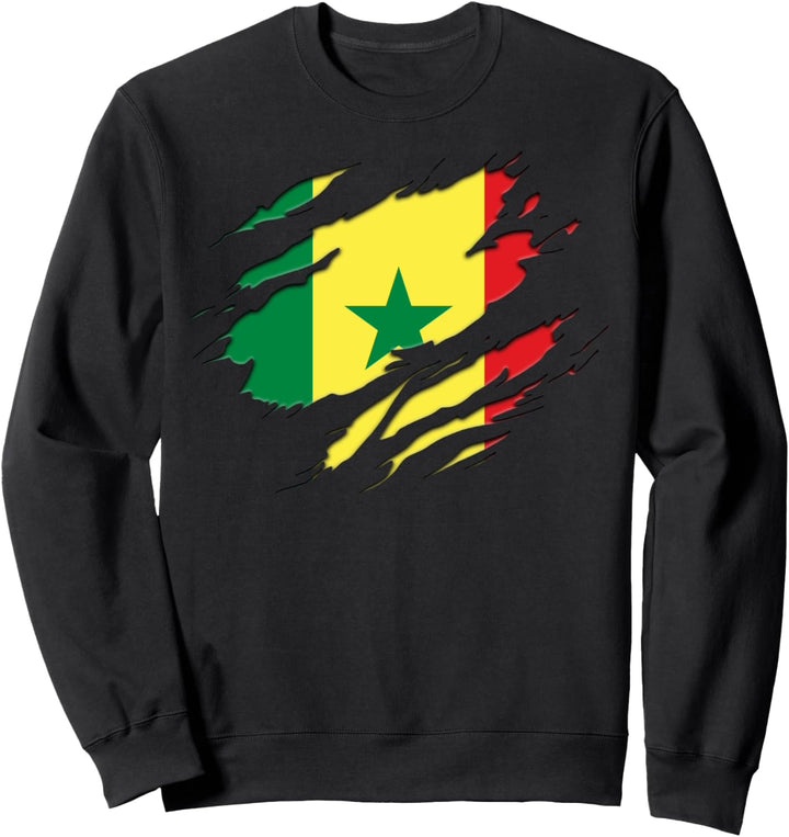 Senegal Flag Sweatshirt