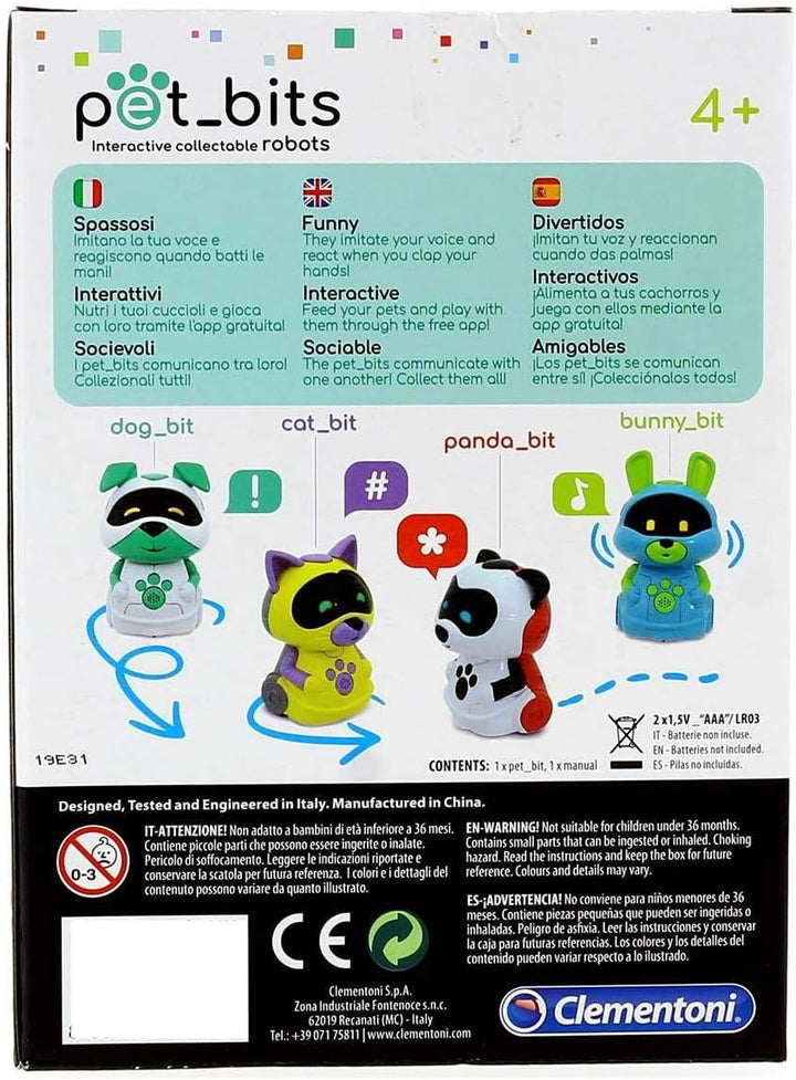 Clementoni 12098 Coding Lab Panda Bit, Mehrfarbig Modern, Modern