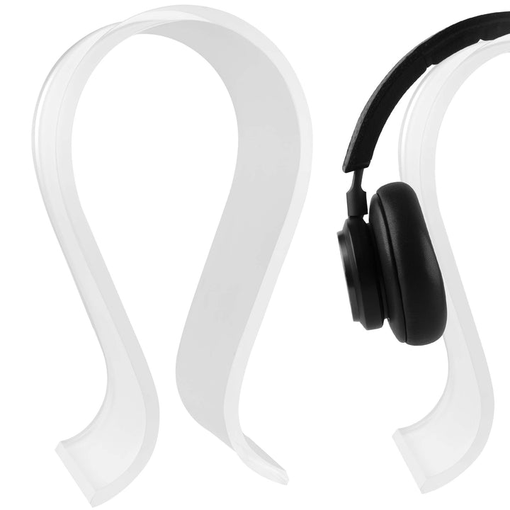Geekria Acryl Omega Kopfhörerständer, Gaming Headset Halter, Schreibtisch Display Aufhänger, kompati