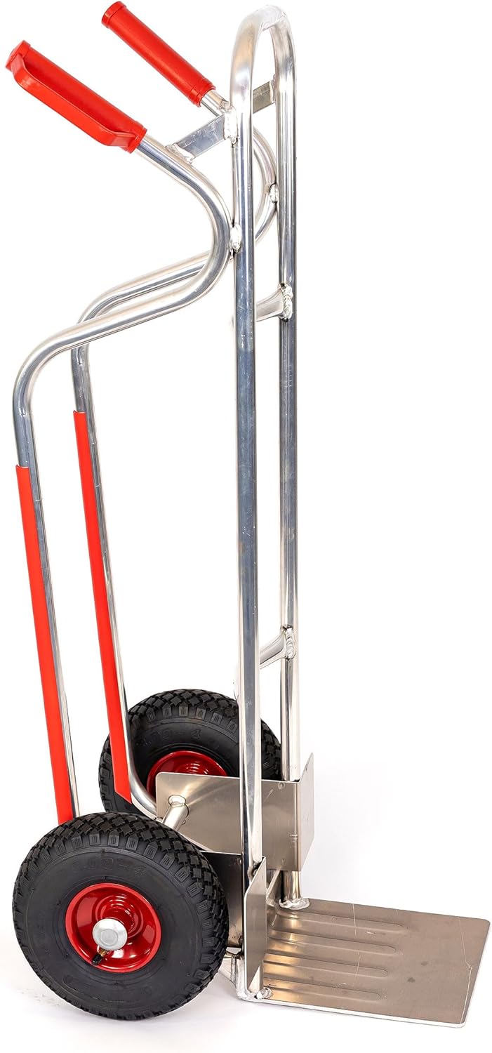 RLW Profi Aluminium Sackkarre Stapelkarre Alu200 200 kg - Schaufel 280 x 280 mm - Made in EU - kein