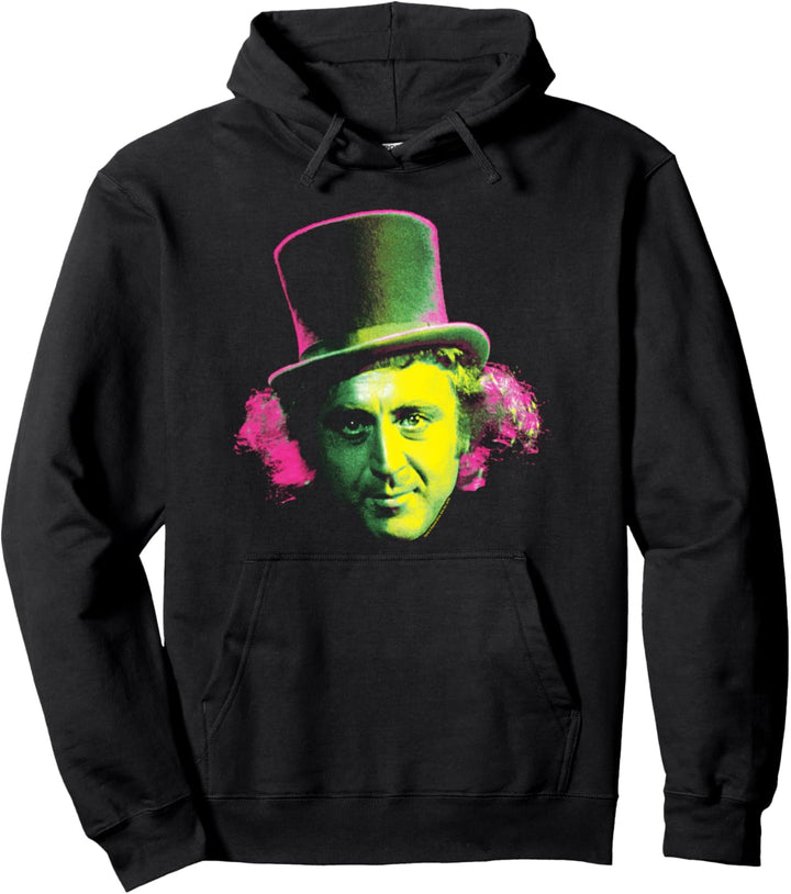 Willy Wonka Face Pullover Hoodie