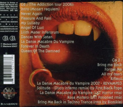 Desire of Damnation, Audio-CD