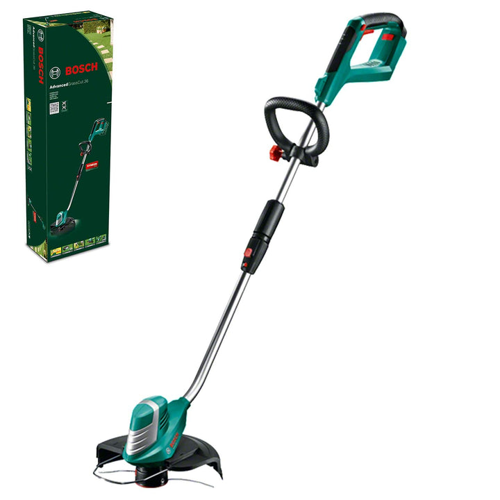 Bosch Home and Garden Akku Rasentrimmer AdvancedGrassCut 36 (ohne Akku, Fadenspule, Karton (36 V, 2,