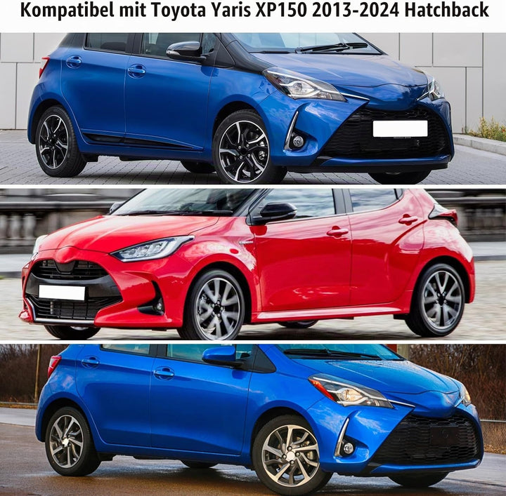 Halbe Autoabdeckung Ersatz für Toyota Yaris 2013-2024 XP150 Hatchback, Halbgarage, Verdickter Allwet
