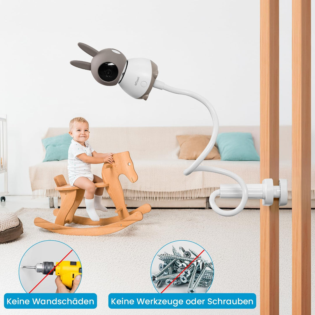 ieGeek Babykamera-Halterung, Monitor/Kamera/Handy/Babykamera-Halterung, flexibel, geeignet für Kinde