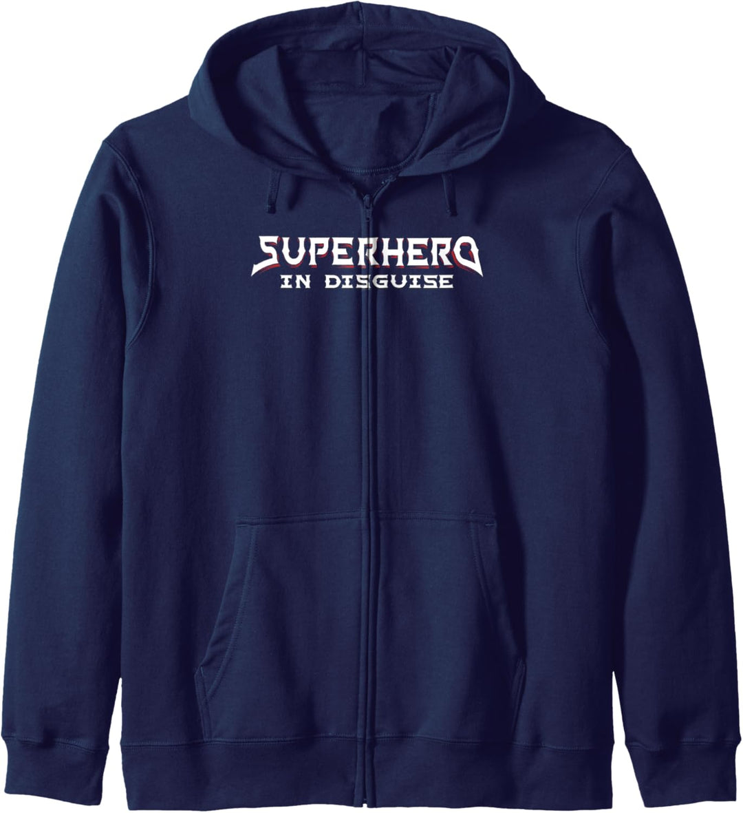 Superhero In Disguise Comic Book Costume Kapuzenjacke