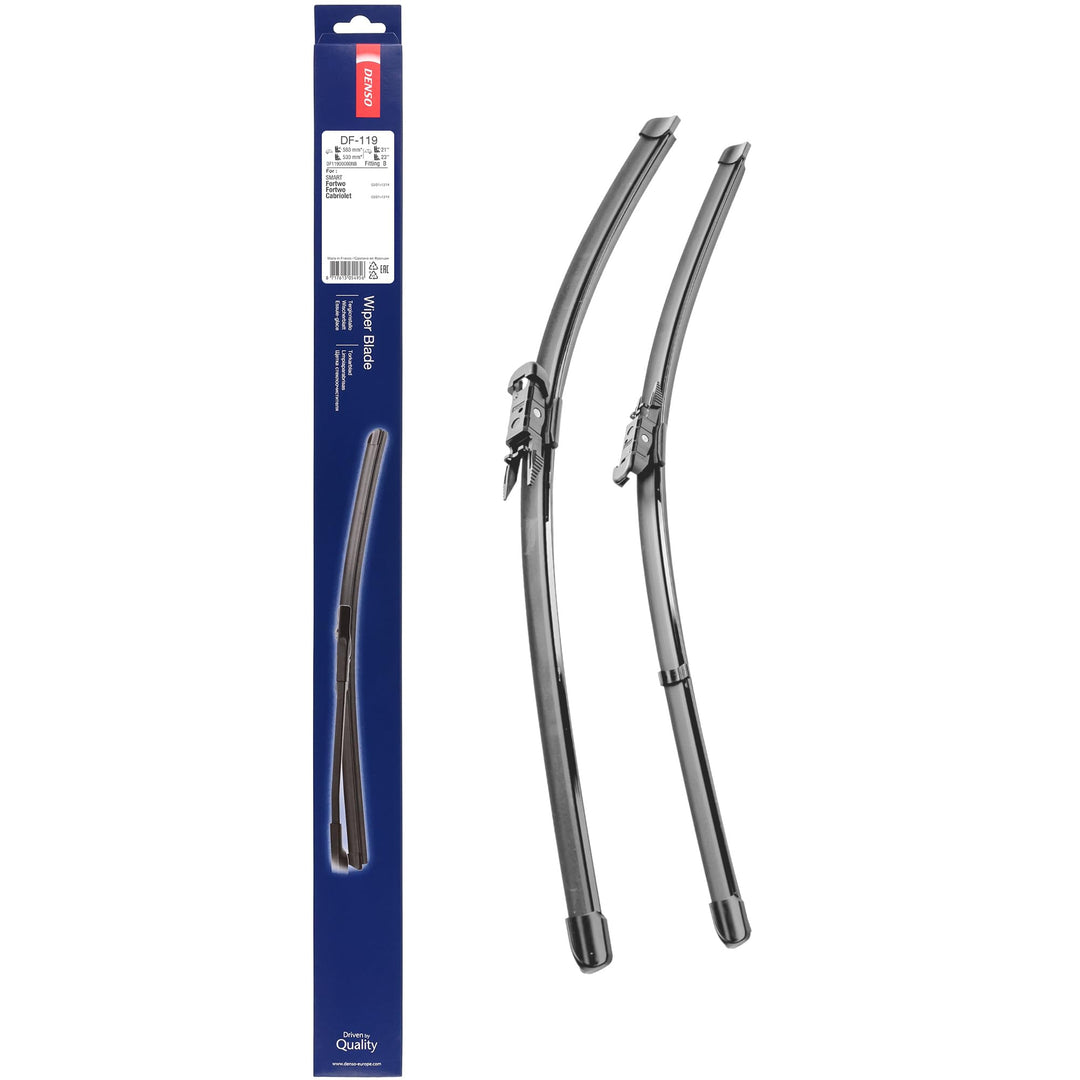 DENSO DF-119 Set 2 Scheibenwischer Flat