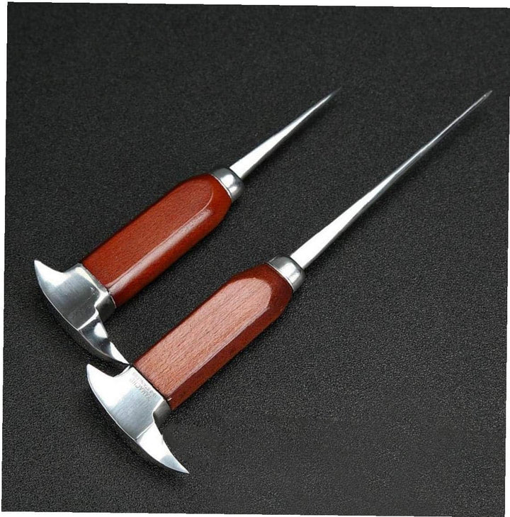 Küche Eispickel Edelstahl-EIS-Crusher Holzgriff Japanese Style Ice Chipper Profi-zubehör