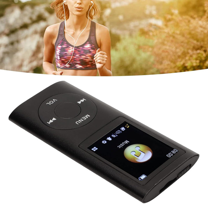 MP3-Player, Musik-Player mit 1,8-Zoll-LCD-Bildschirm, USB-Anschluss, Schlanker, Klassischer Digitale