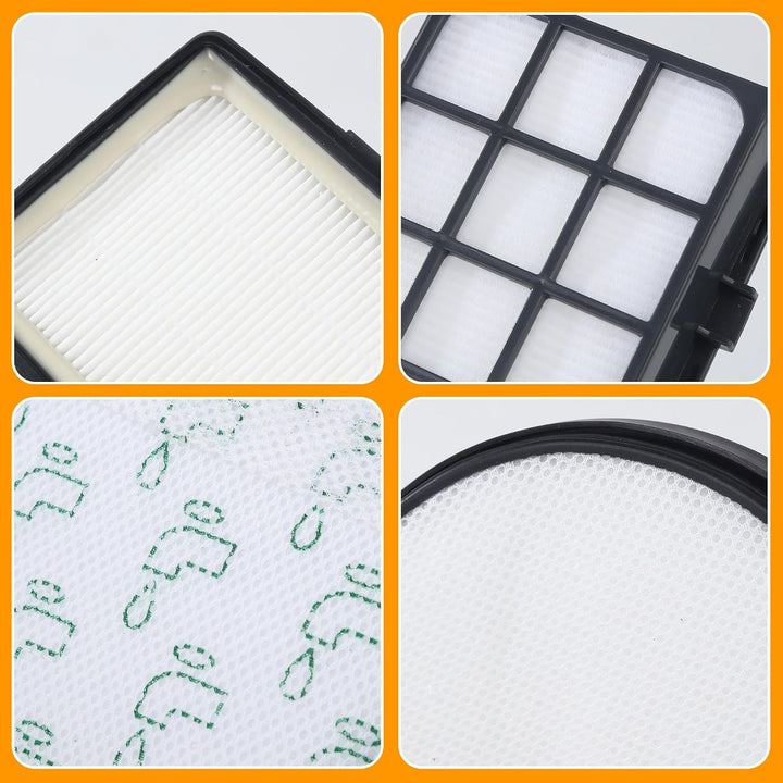 4 Stück staubsauger filter für Rowenta ZR006001,HEPA Filter Set für silence force cyclonic staubsaug