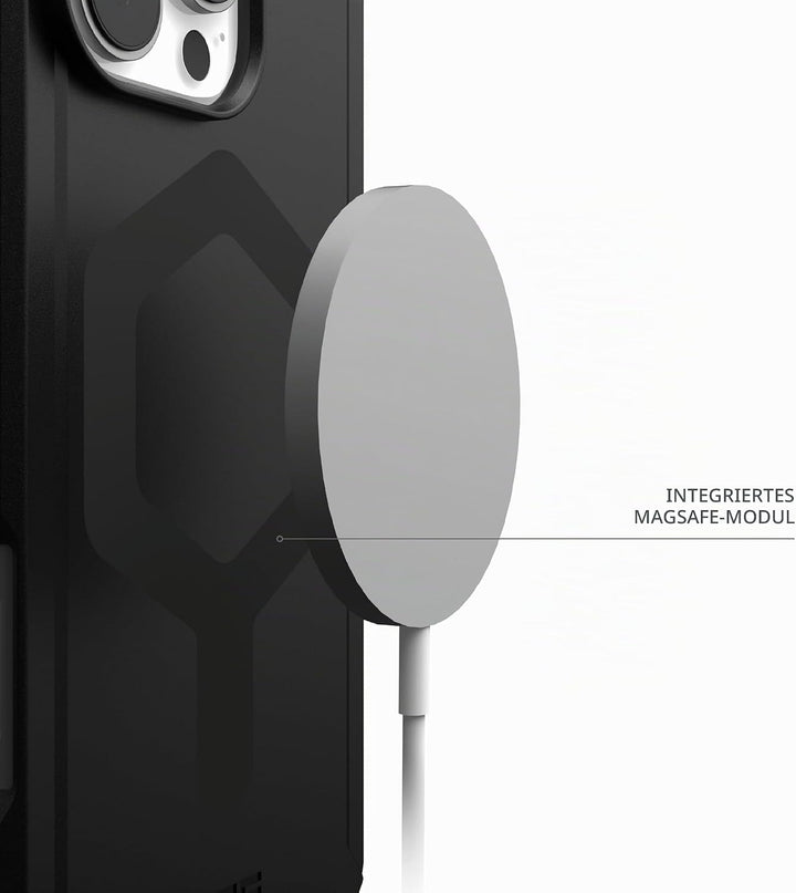 URBAN Armor Gear Essential Armor MS Case kompatibel mit Apple iPhone 16 Pro Hülle (50% recyceltes Ma