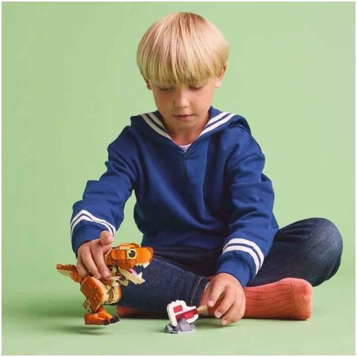 LEGO Jurassic World Little Eatie: T.Rex, Bauspielzeug für Jungen und Mädchen ab 7 Jahren, Bauset mit