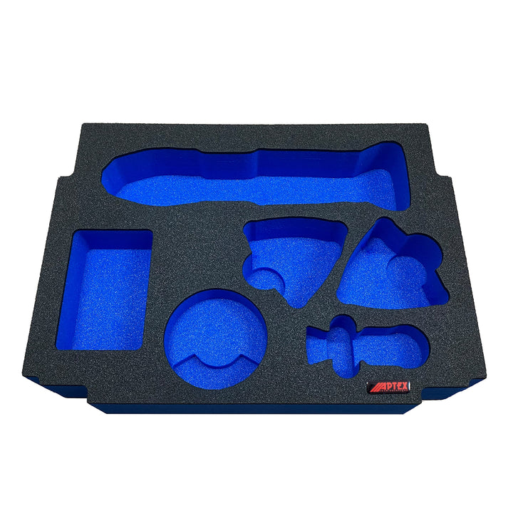 APTEX Schaumeinlage passend für Makita Akku-Multitool DTM 51 für MakPac Gr. 2-3
