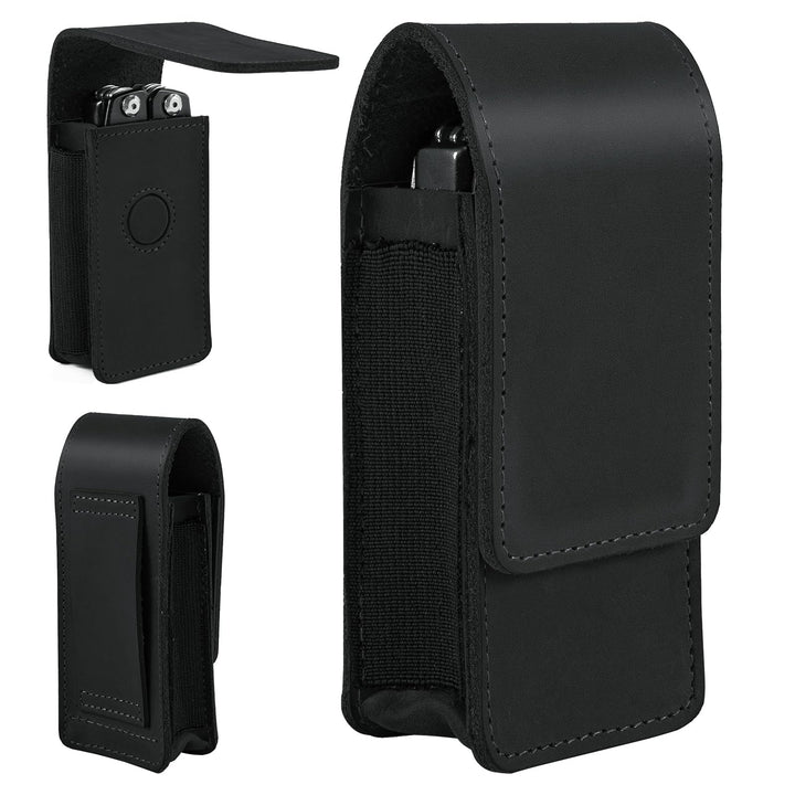 Multitool Tasche Leder, Multitool Tasche für Molle Gürtel, EDC Gürteltasche, Messertasche für Gürtel