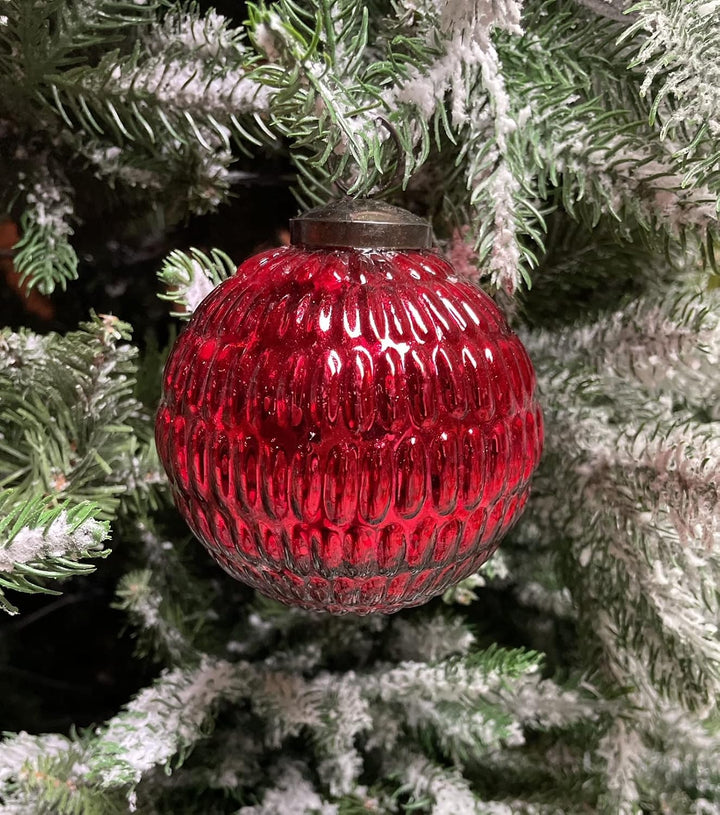 8er Set edle Luxus Glas Weihnachtskugeln Ø 10cm Weihnachtsbaum Kugeln Christbaumkugeln Weihnachts De