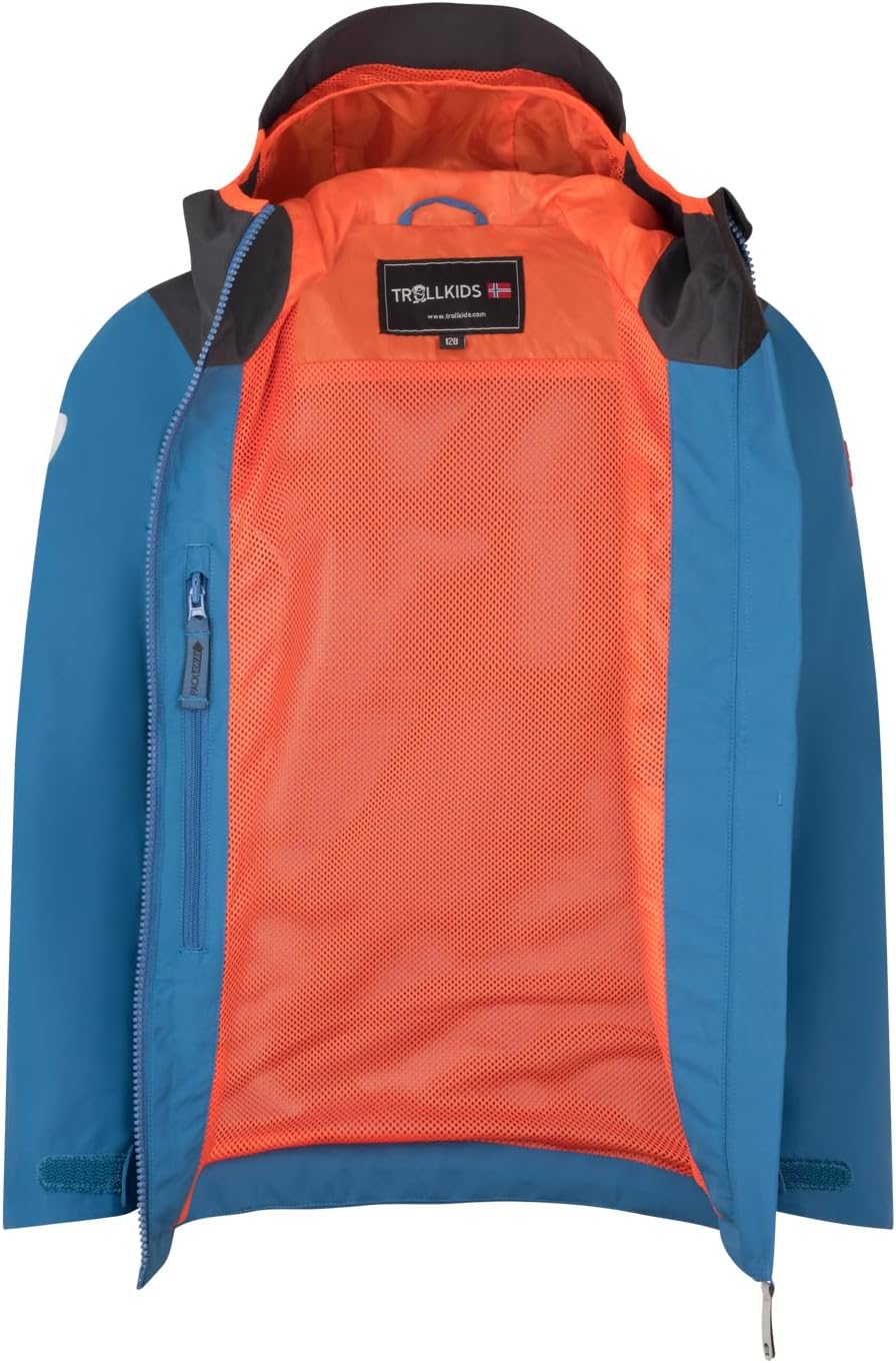 Trollkids Kids Bergen Jacket Nordic Blue 98, Nordic Blue 98