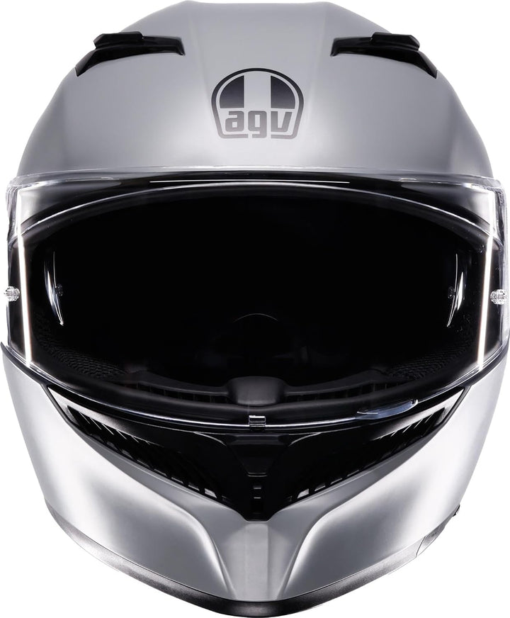 AGV K3 Mono Helm, grau, L (59/60) L Grau, L Grau