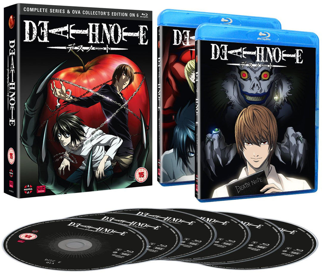 Death Note: Complete Series And Ova Collection, Blu-ray