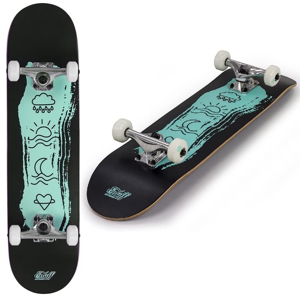 Enuff Skateboards Icon Complete Skateboard 7.75 " Grün (verde), 7.75 " Grün (verde)