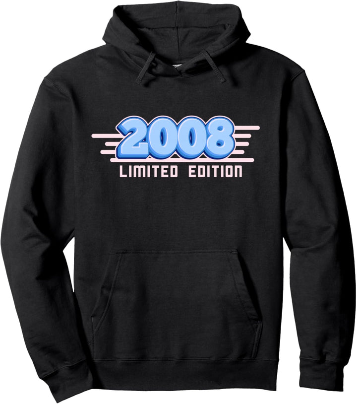16. Geburtstag Junge Mädchen 16 Jahre 2008 Lustig Geschenk Pullover Hoodie