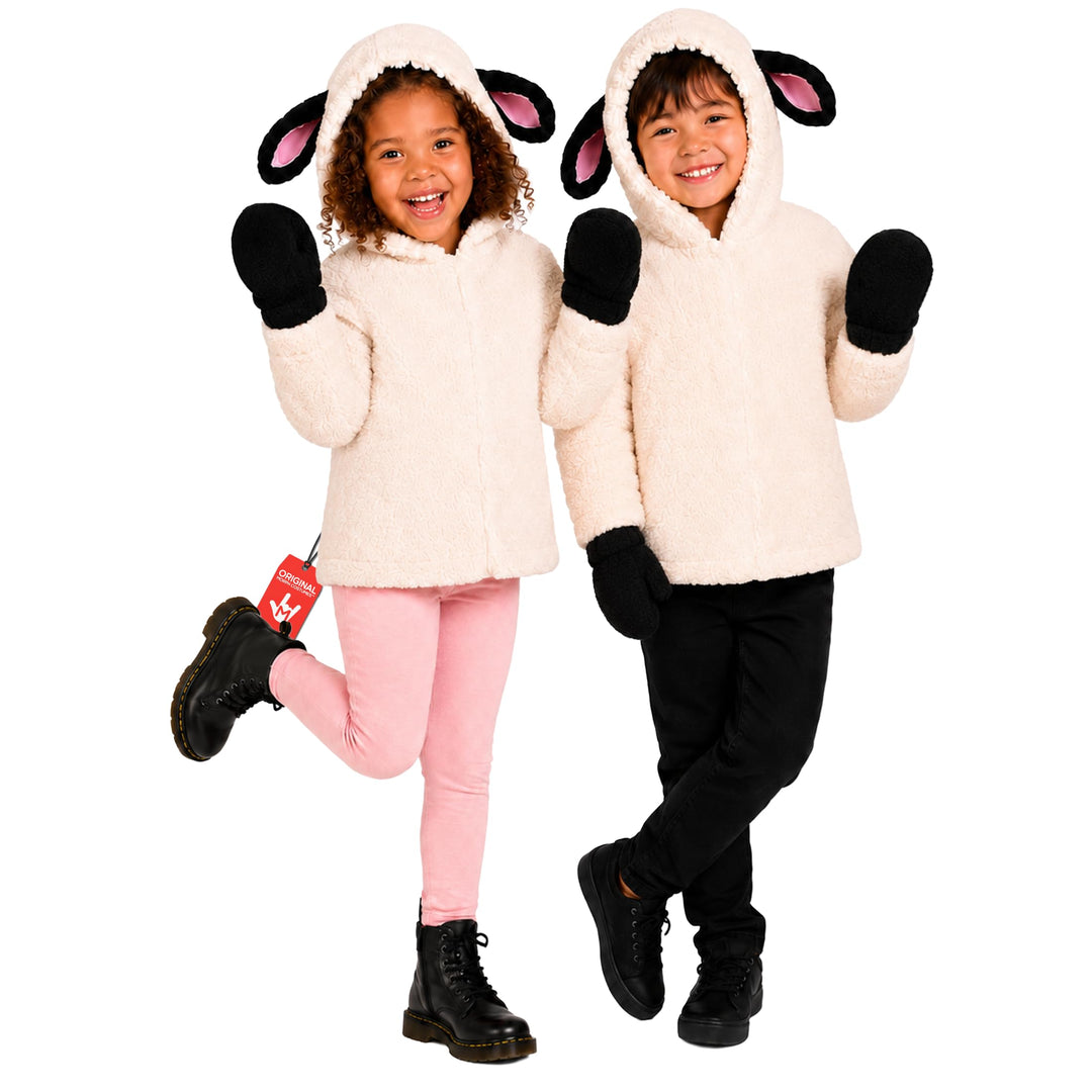 Fun Shack Schaf Kostüm Kinder, Tier Halloween Kostüm Kinder L Weiss, L Weiss
