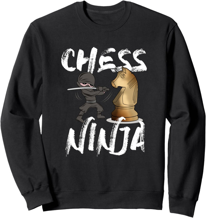 Schach Ninja Grafik Schach Evolution Design Schach Geschenke Sweatshirt