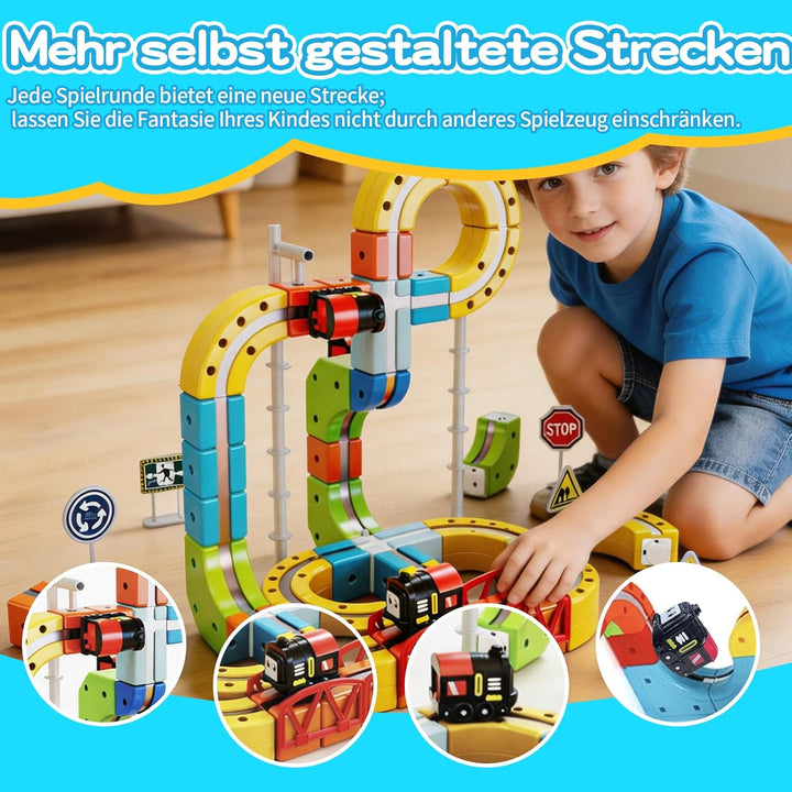 Electric Train 105-tlg Mag Anti-Gravity ab 3+