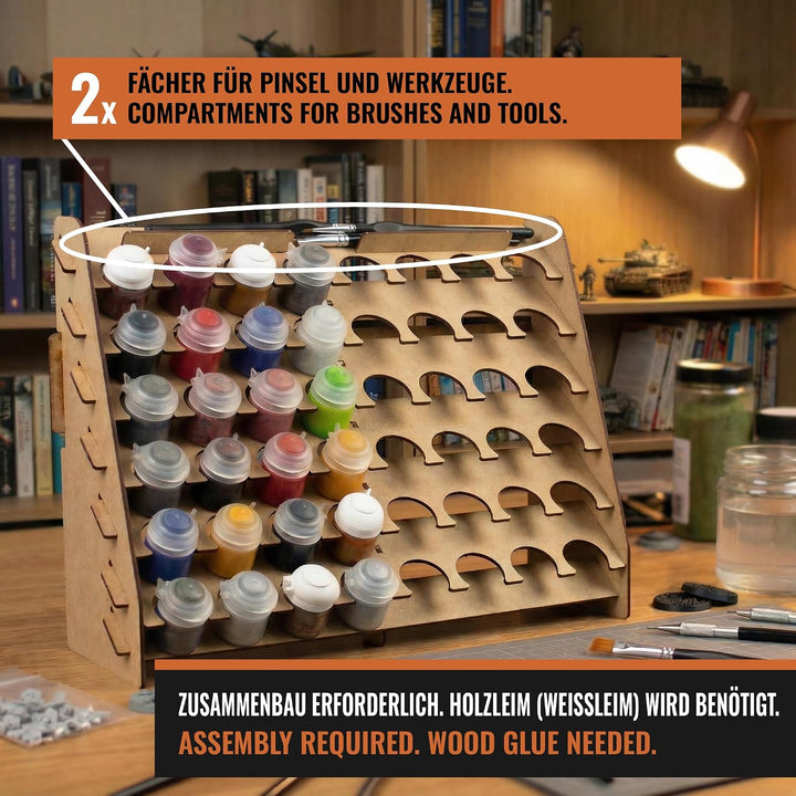 PROSCALE Paint rack citadel Wand farbständer. Tabletop citadel farben aufbewahrung model wall paint