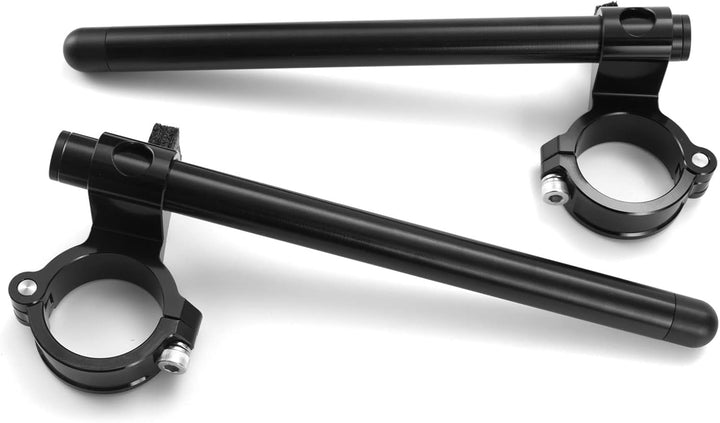 Fullibars Ø 41mm stummellenker für moto gabel Ø 41mm cafe racer stummellenker Erhöht 2.5cm mit neigu