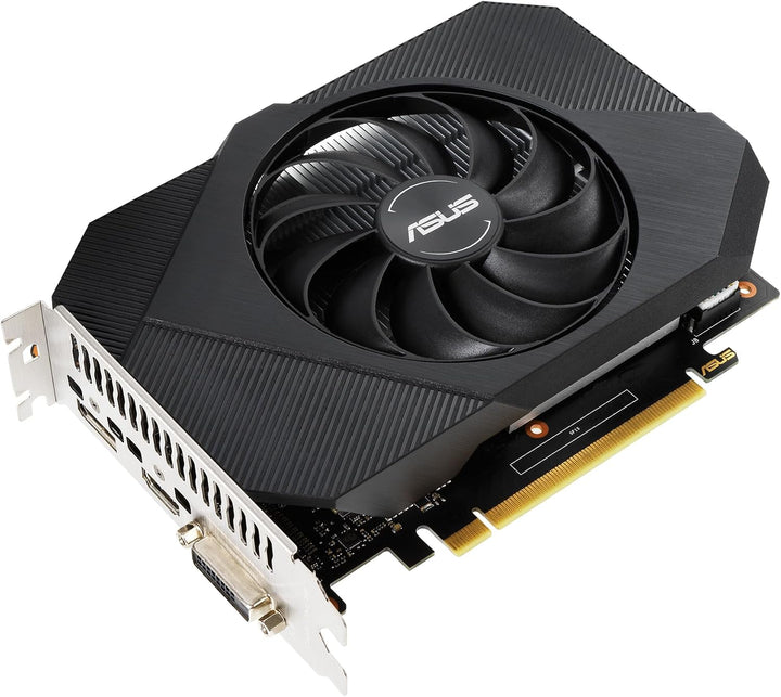 ASUS Phoenix Nvidia GeForce GTX 1650 4GB Power OC Edition Gaming Grafikkarte (GDDR6 Speicher, PCIe 3
