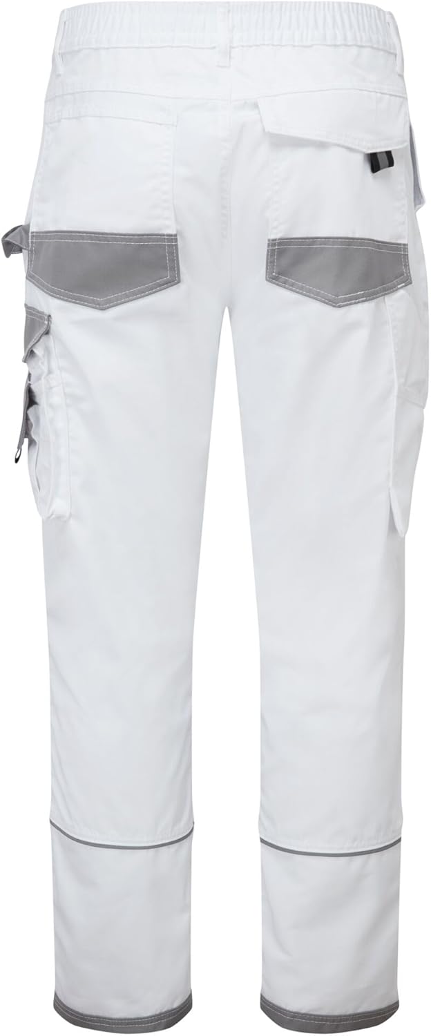 Painters Pro Trousers - Color: White - Talla: Small, S