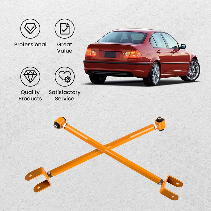 maXpeedingrods Verstellbare Querlenker für den hinteren Sturz Orange, Orange
