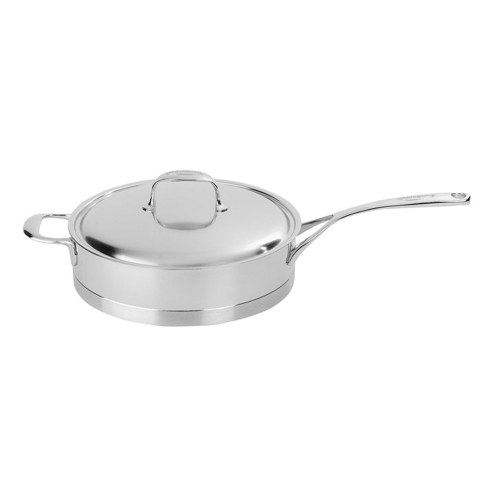 DEMEYERE Atlantis Schmorpfanne mit Deckel, 2,6 l, 41424A-41524, Edelstahl 3-qt Edelstahl, 3-qt Edels