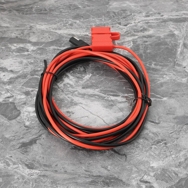 OTOTEC HKN4137 Radio-Stromkabel, 12 V, Mobilfunk-Netzkabel mit Inline-Sicherung und Klemmen, HKN9402