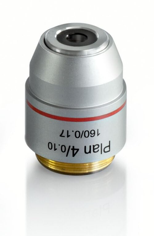 KERN Optics Plan-Objektiv für Mikroskope, 4x Vergrösserung