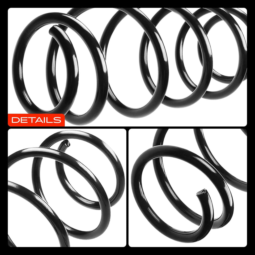 Frankberg 2x Federn Fahrwerksfeder Vorderachse Kompatibel mit Panda 169 1.3L 2004-2012 Panda Kasten/