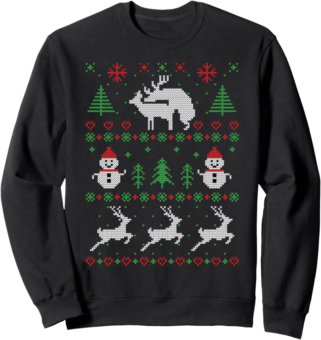 Ugly Christmas Sweater Weihnachten Sweatshirt