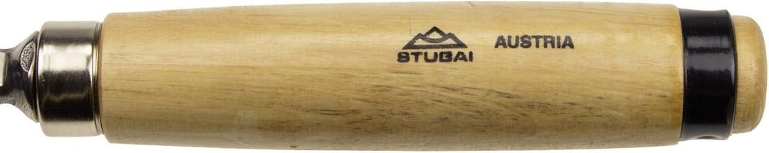 STUBAI Schweizer Messer Form D 80 mm | verstärkte Ausführung | für Vorstich-, Kerb- &amp; Reliefschnitza