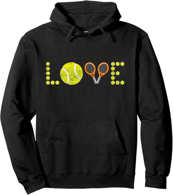 LOVE Tennis - Passion - Geschenkidee Tennis Pullover Hoodie