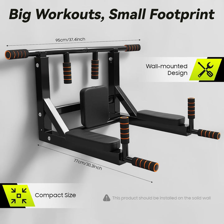 Multifunktionelle Klimmzugstange, Home Gym Übungsgeräte, 200Kg Tragkraft