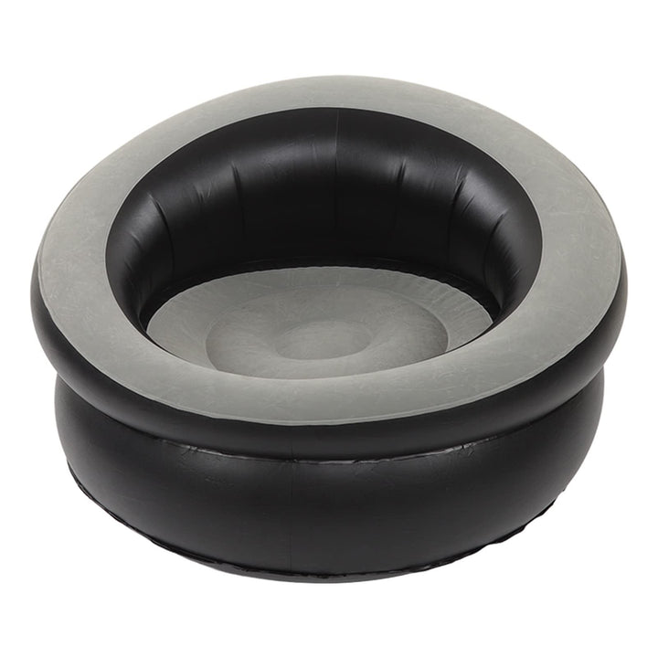 Aufblasbare Couch, Beflockt Luftsofa, Einfacher Aufblasbarer Stuhl Sofa, Aufblasbarer Sessel Klein f