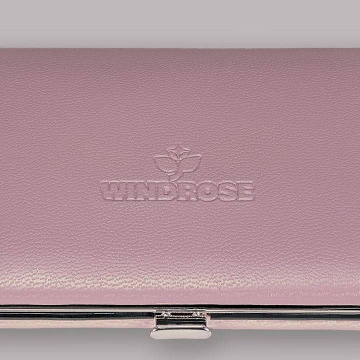WINDROSE 4-teilig Maniküretui merino moda/grau, grau