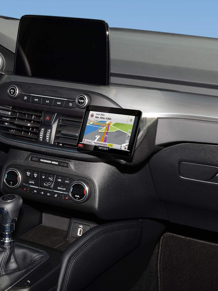 KUDA Handyhalterung passend für Ford Focus ab 2018 - Telefonkonsole für Smartphones, Handy, Navi und